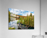 Canoe ready to launch in Silver Lake Vermont  Acrylic Print