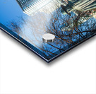 Bronze statue of Stevie Ray Vaughan from 1994 in Austin Texas Acrylic print