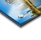 Cityscape of apartments and offices  in downtown Austin Texas Impression Acrylique