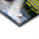 Waioli Huiia Church stands in Hanalei Kauai with the majestic  Acrylic print