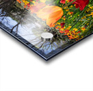 Field of vibrant tulips in full bloom creating a colorful tapes Impression Acrylique