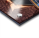 Reflective surface of the Vessel with photographer below Impression Acrylique