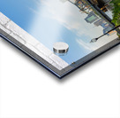 Skyline of Newark NJ from Harrison Riverbank Acrylic print