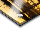 The Pfluger pedestrian bridge with the Lamar Boulevard bridge be Impression Acrylique