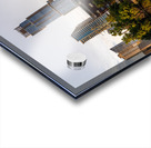 Austin Central Library with Jenga building Texas Acrylic print