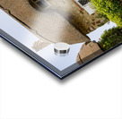 Pair of cute thatched cottages on hill in Godshill on the Isle o Acrylic print