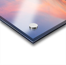 Sunset over Lake Chelan with dramatic sky reflected in long dura Acrylic print