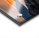 Vibrant sunset over Lake Wenatchee in the Cascade Mountains WA Acrylic print