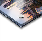 Rainey Historic district of Austin Texas aerial sunset view Acrylic print