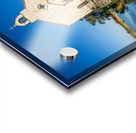 Clear December day in Adriatica Village McKinney Texas a plann Acrylic print