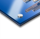 Rainey Street development Austin Texas from lake Acrylic print