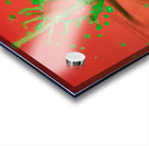Water droplet collision - Christmas Tree Acrylic print