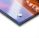 Aerial panorama of the frozen Cheat Lake in Morgantown Acrylic print