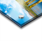 Pier on Derwent Water in Lake District Acrylic print