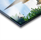 Church and graveyard in Burford in Cotswolds Acrylic print