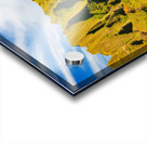 Vertical Na Pali coastline taken from Kauai cruise Impression Acrylique