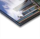 Modern buildings crowd the waterfront at Dubai Marina UAE Acrylic print