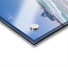 Iconic Burj al Arab behind newly constructed Marsa al Arab hotel Acrylic print