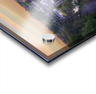 Old stone railway viaduct over River Nidd in Knaresborough Acrylic print