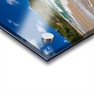 View along Kahili or Rock Quarry beach on north coast Kauai Acrylic print