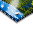 Wailua River bends around a meadow on Kauai Acrylic print