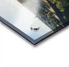 Townscape of Natchez in Mississippi with old mansion grounds Acrylic print