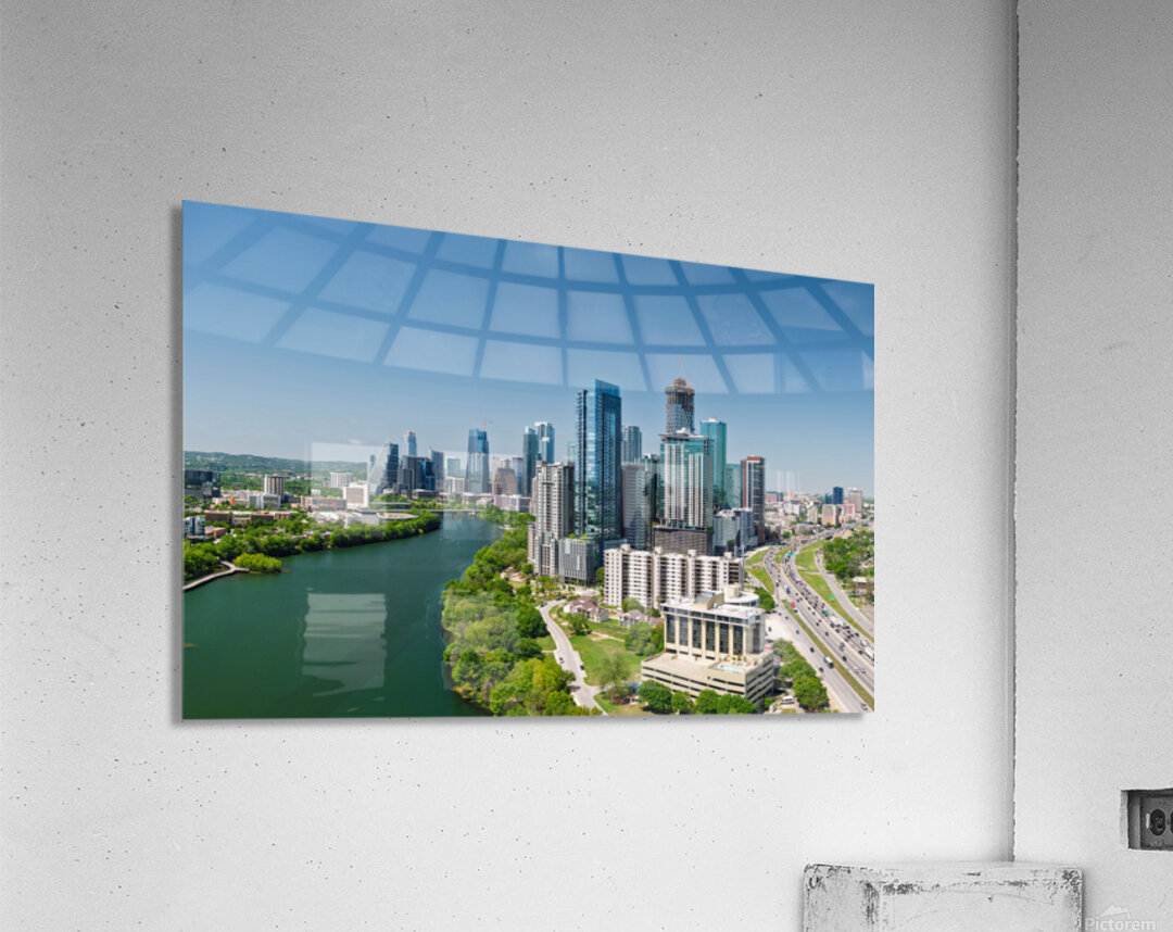 April 2025 view of Austin Texas with iconic skyline Acrylic Print