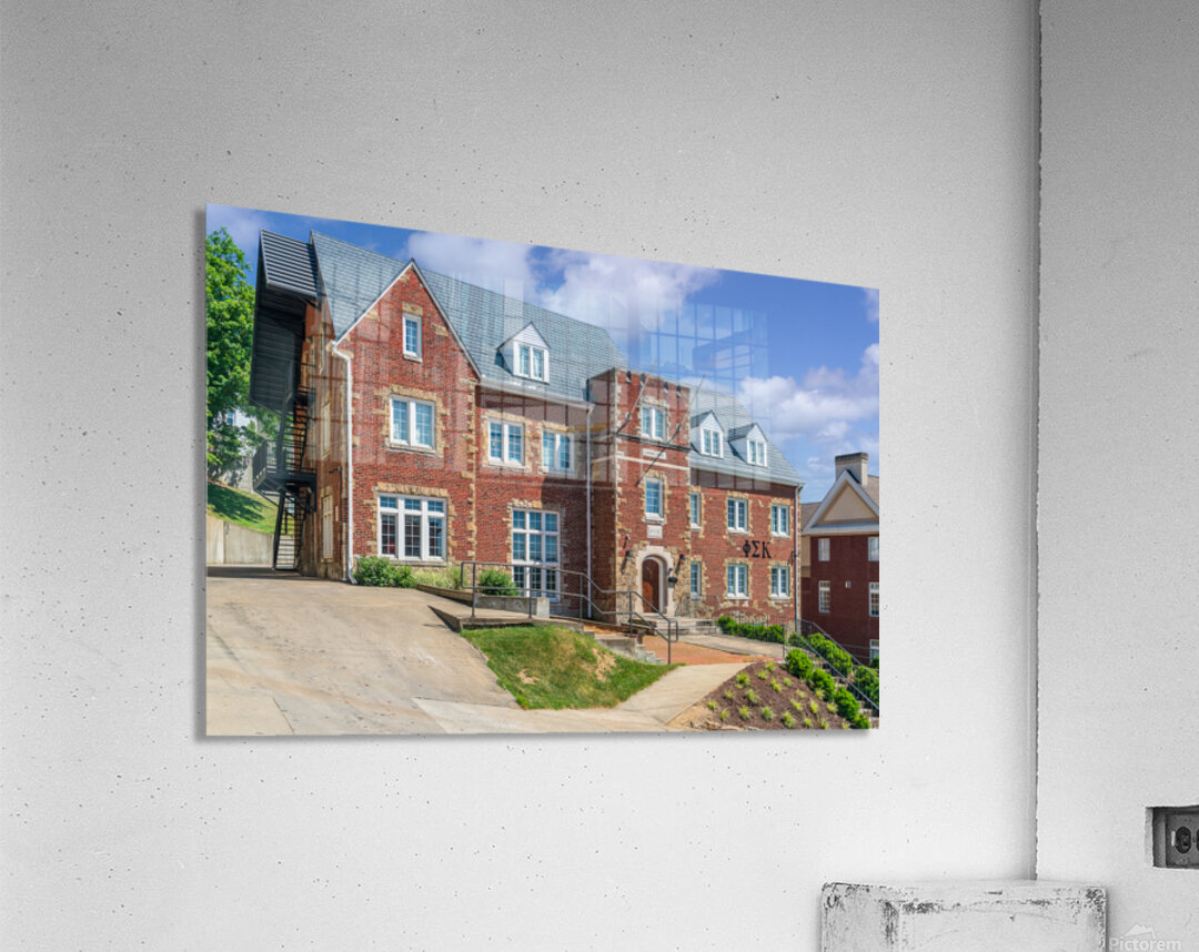 Phi Sigma Kappa Fraternity House at WVU Morgantown West Virginia Acrylic Print