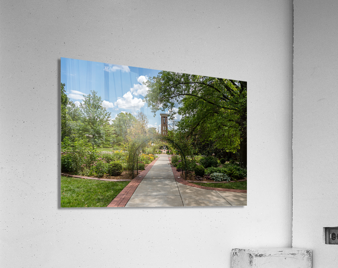 Garden of Belmont Mansion in Nashville Tennessee Acrylic Print