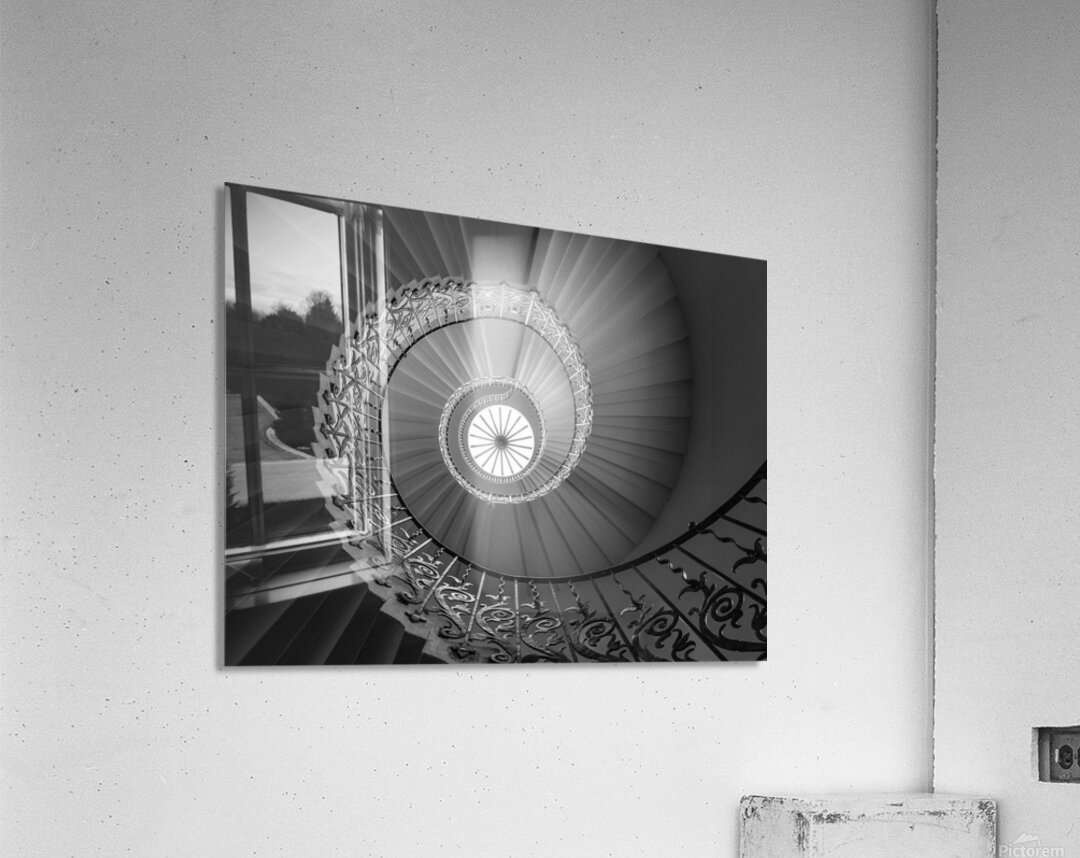 Tulip staircase in Queens Palace in Greenwich Acrylic Print