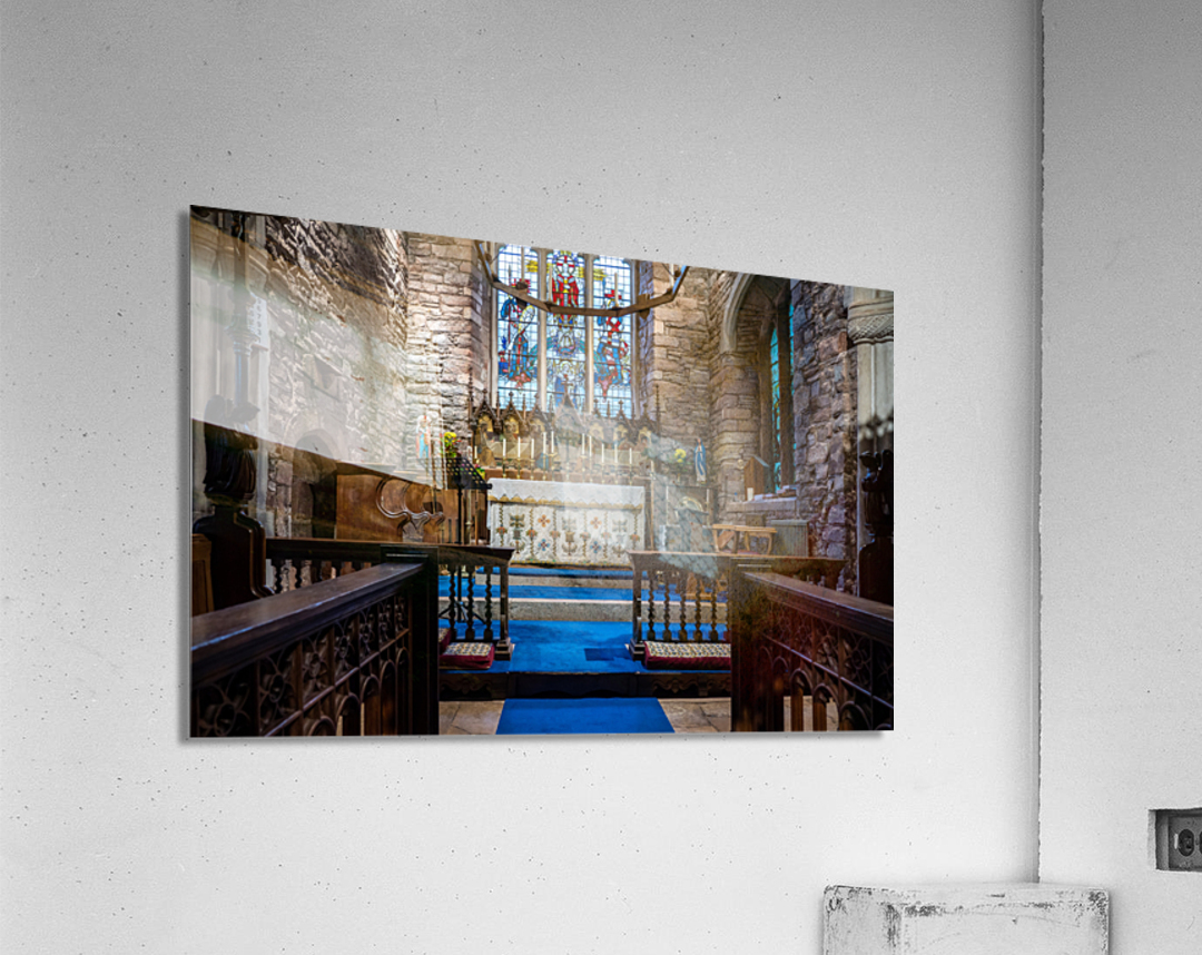 Church of Cockington Village near Torquay  Acrylic Print