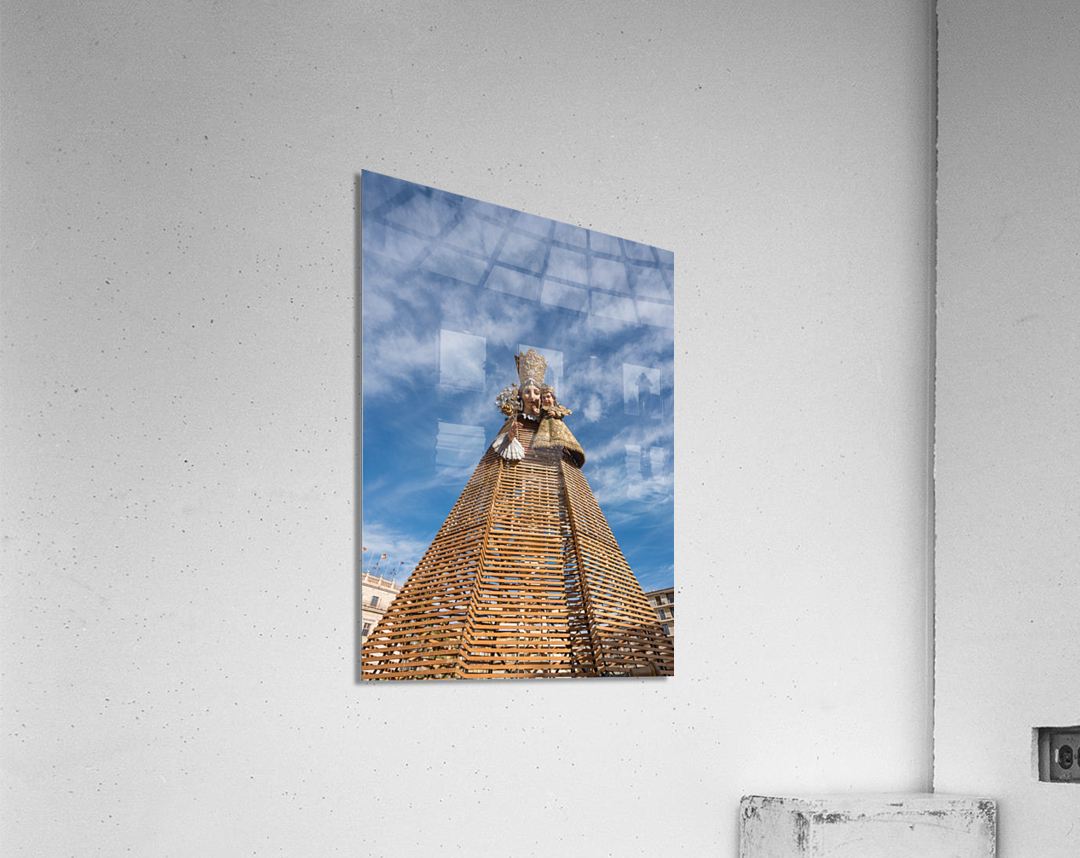 Statue for the Fallas Festival in Valencia Acrylic Print