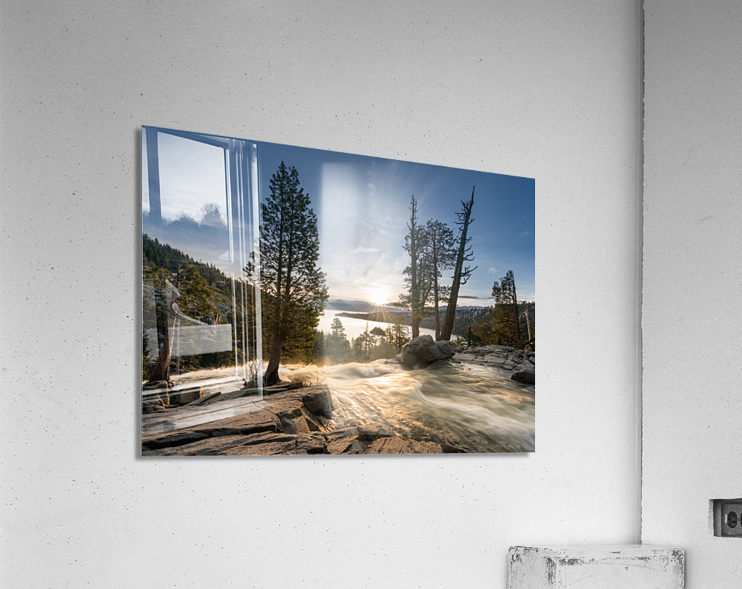 Emerald Bay on Lake Tahoe at sunrise Acrylic Print