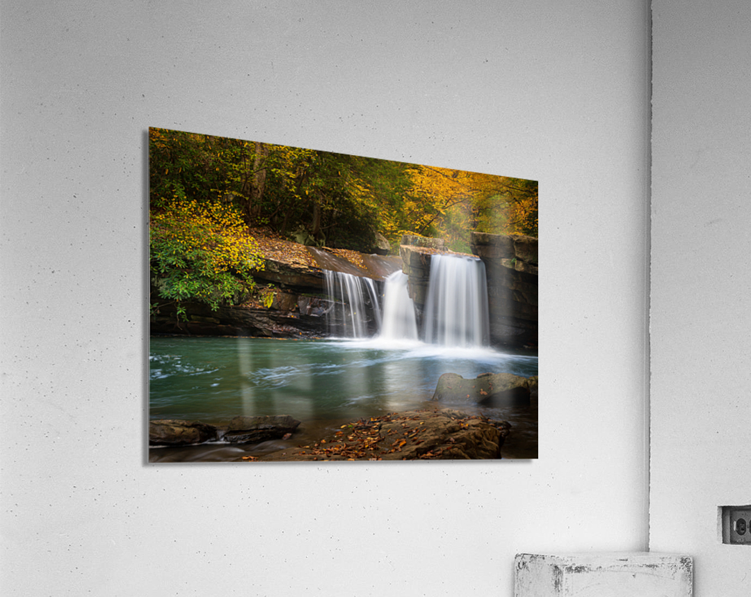 Waterfall on Deckers Creek near Masontown Acrylic Print