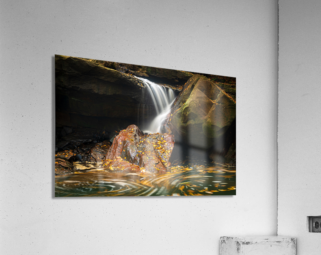 Waterfall on Deckers Creek near Masontown Acrylic Print