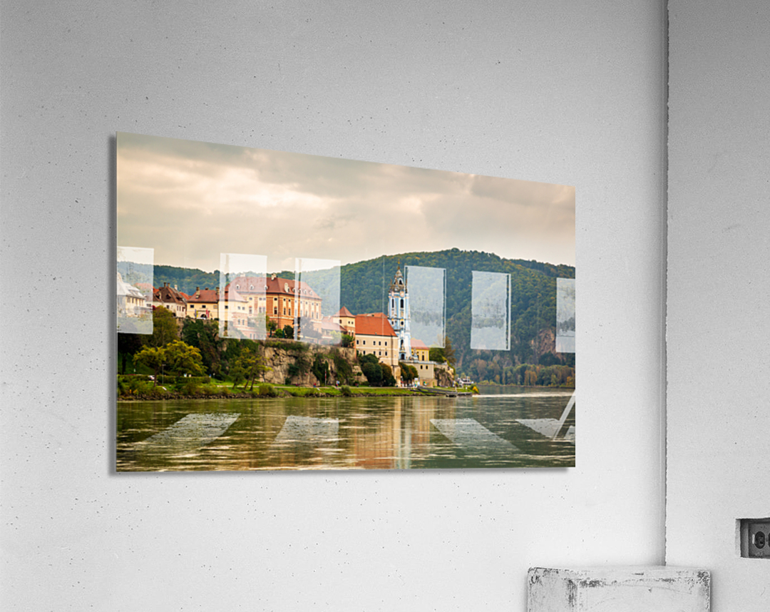 Ancient town of Durnstein in Austria Acrylic Print