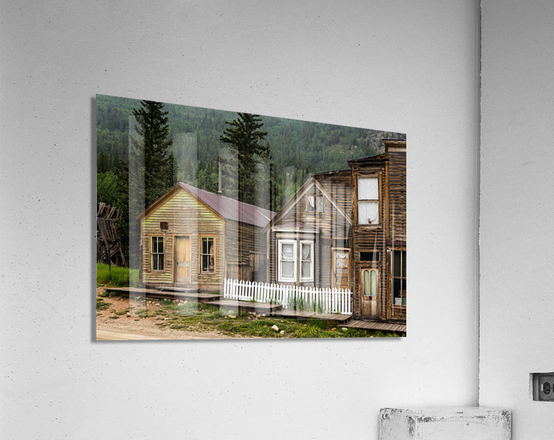 Main street in Ghost Town of St Elmo Acrylic Print