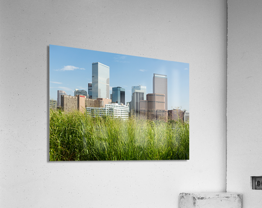 View of downtown buildings in Denver  Acrylic Print 