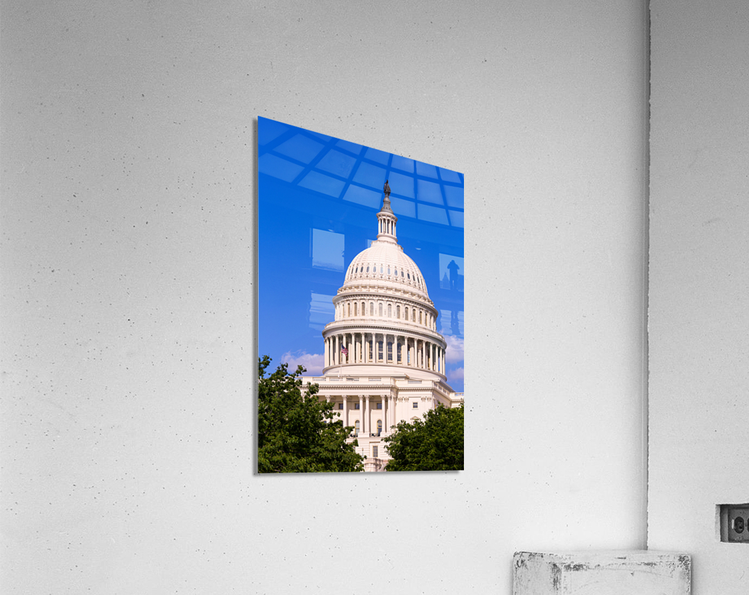 Dome of the Capitol building in Washington DC Acrylic Print