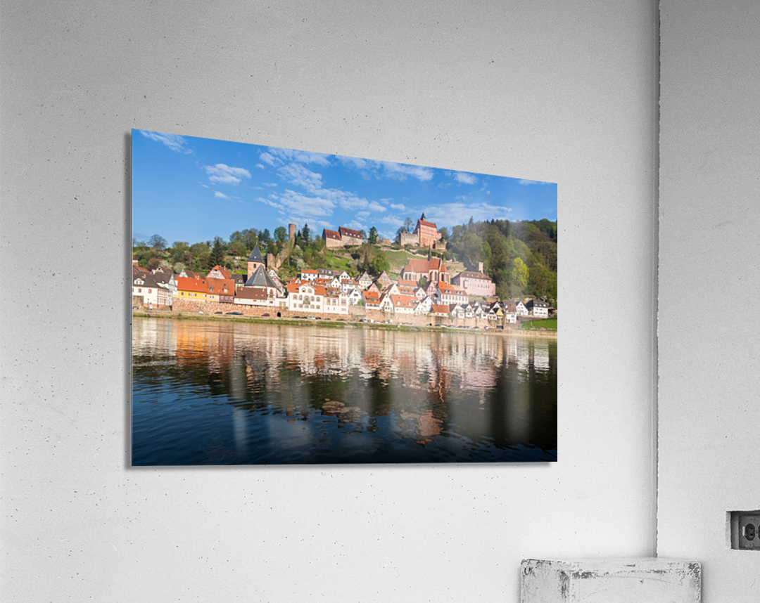 Town of Hirschhorn Hesse Germany Acrylic Print