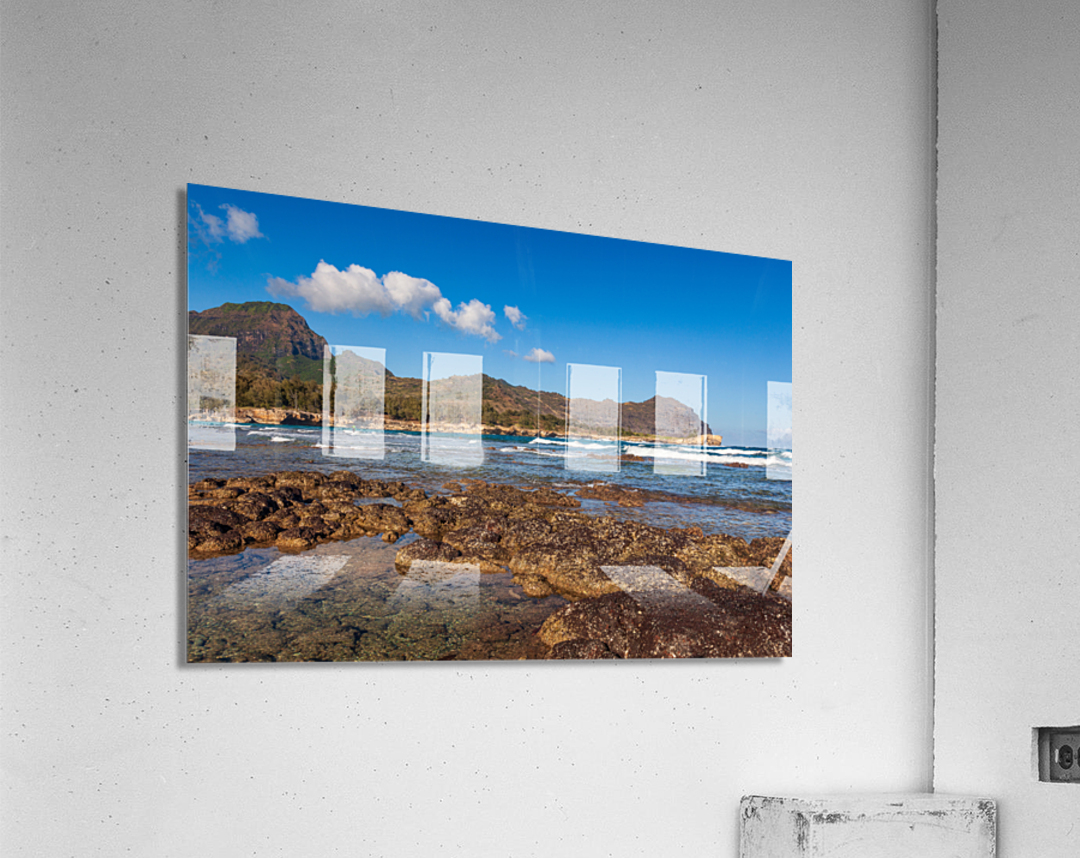 Mahaulepu beach in Kauai Acrylic Print