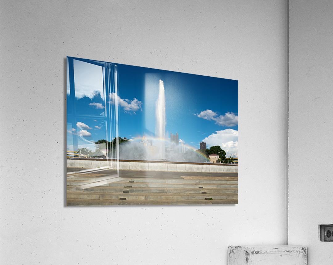 Point State Park Fountain in downtown Pittsburgh Acrylic Print
