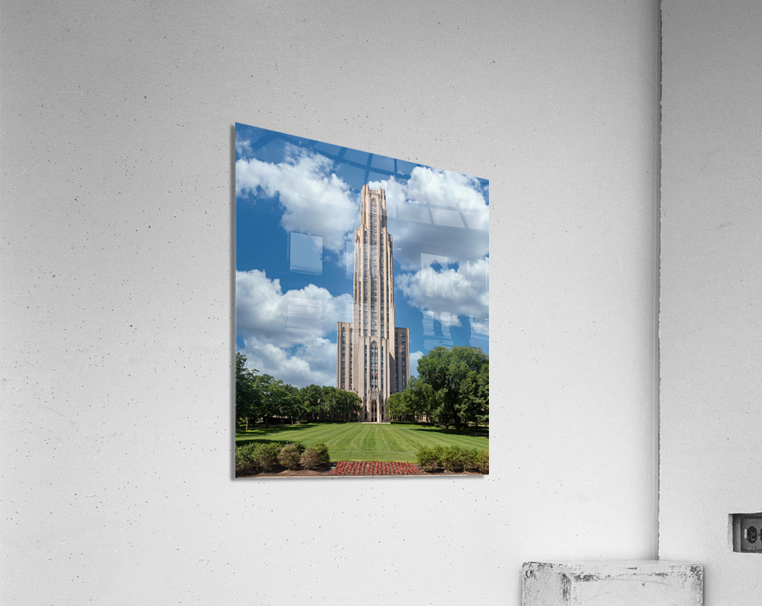 Cathedral of Learning building at the University of Pittsburgh  Acrylic Print 