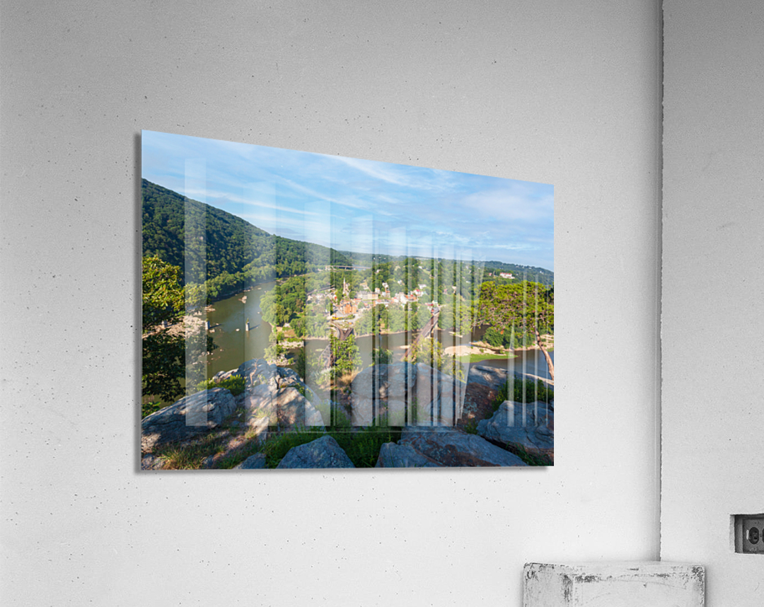 Harpers Ferry from Maryland Heights Acrylic Print