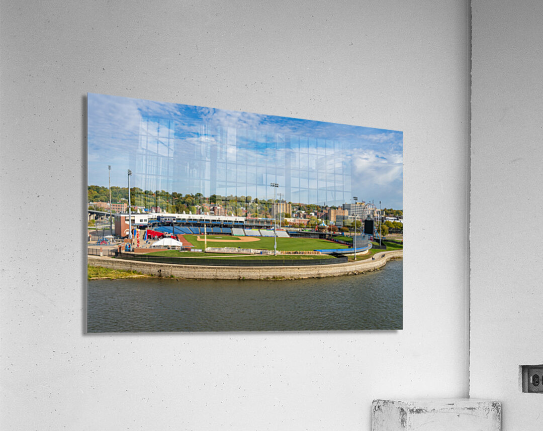 Baseball field of Modern Woodmen Park in Davenport Iowa Acrylic Print