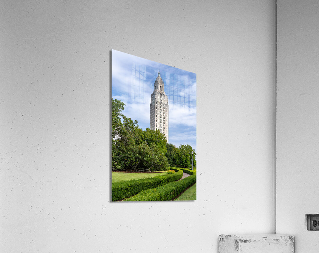 State Capitol building in Baton Rouge Louisiana Acrylic Print