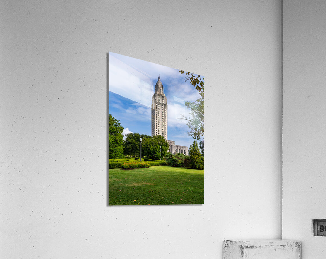 State Capitol building in Baton Rouge Louisiana Acrylic Print