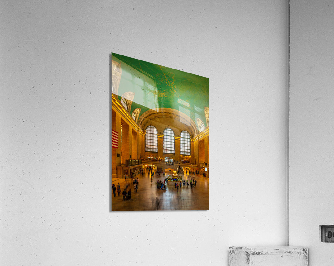 Interior of Grand Central Station in midtown Manhattan Acrylic Print