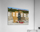 Royal Marines memorial in Stanley in the Falkland Islands  Acrylic Print