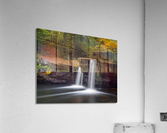 Waterfall on Deckers Creek near Morgantown WV  Impression acrylique